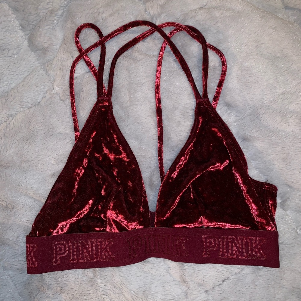 Velvet PINK Bralette